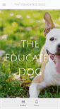 Mobile Screenshot of educateddogcenter.com